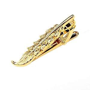 Buy Tossido Gold Leaf Tie Bar at Amazon.in