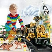Buy Models Train Set Toy, Large Size Dinosaurs Electric Train Toy with ...
