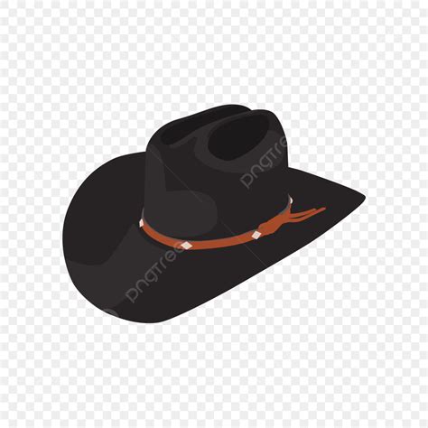 Cowboy Hat Vector Hd PNG Images, Cowboy Hat Isolated Clipart Vector ...