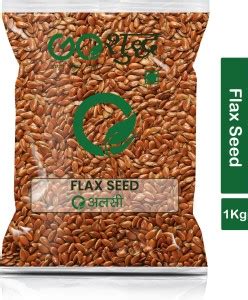 Goshudh Premium Quality Alsi (Flaxseed)-1Kg (Pack Of 1) Brown Flax ...