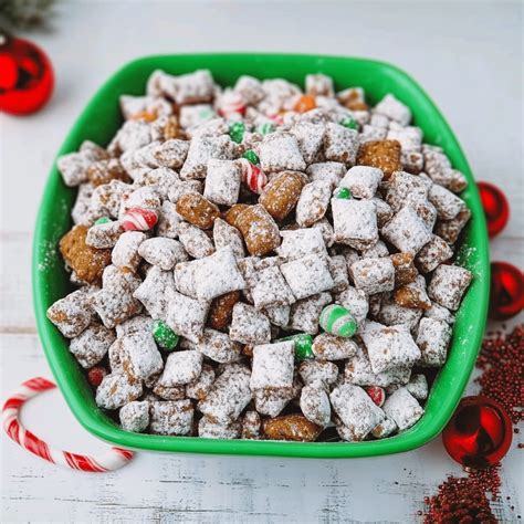 Festive Crackly Christmas Puppy Chow Recipe for Holiday Joy - Dave's Grill