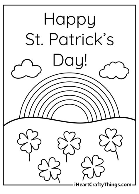Printable Coloring Pages For St Patricks Day - prntbl ...