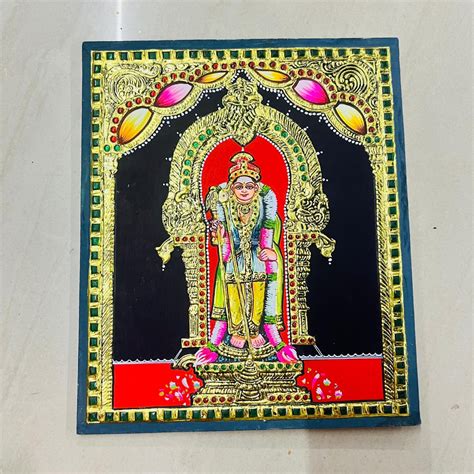 Raja Murugan Tanjore painting 10x12(15days delivery form payment date ...