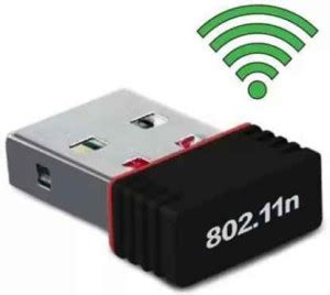 BUNAS Mini 1 GBPS Wireless Driver Free USB Adapter, 2.4 GHz 802.11n ...