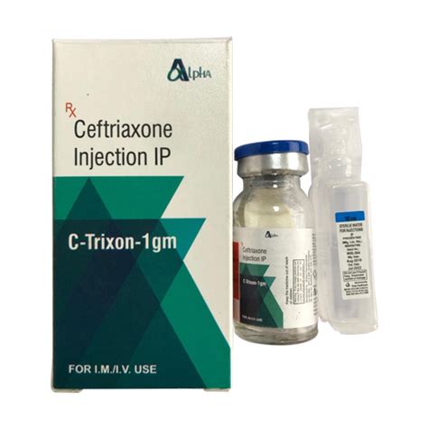 Ceftriaxone Injection - Manufacturer for Pharmaceutical Third Party ...