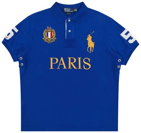Buy Vintage Polo Ralph Lauren Paris Polo Shirt 'Blue' - 779911219001 ...