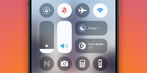 Image result for iOS 14 Control Center