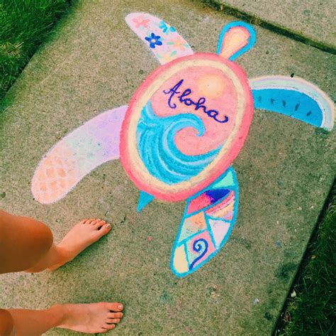 Sidewalk Chalk Art Designs at Thomas Reiser blog