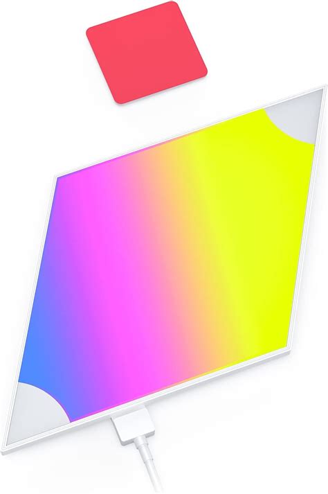 Buy Orystie 1Pack Extension Diamond Light Panels RGBW Smart Wall Lights ...