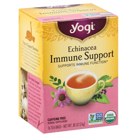 Echinacea Immune Support Yogi Tea