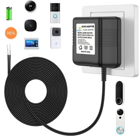 Buy XZGm 196in C Wire Adapter Thermostat, 24 Volt Transformer ...