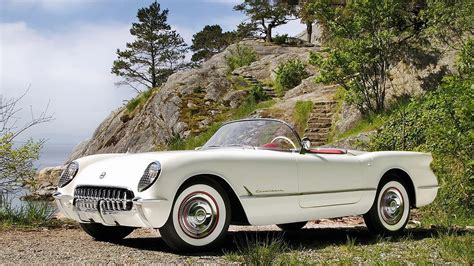 Download 1954 Corvette Roadster Vehicle Chevrolet Corvette HD Wallpaper