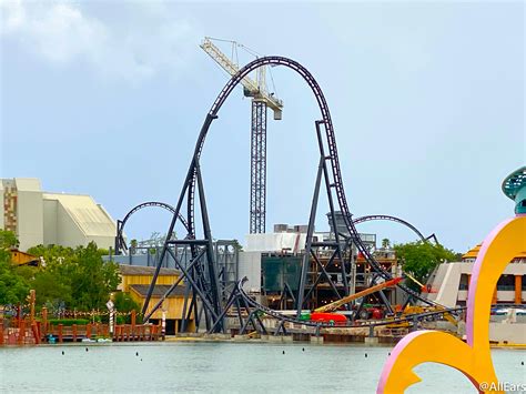 PROGRESS UPDATE! We Spotted Some Exciting Velocicoaster Development in Universal Orlando ...