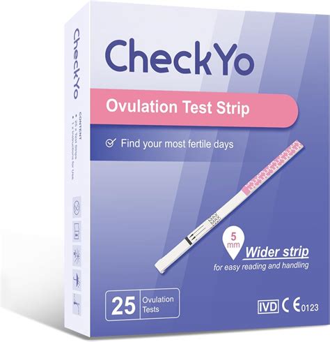 Amazon.com: [50 Pack]CheckYo Ovulation and Pregnancy Test Strips Combo Kit: 40 Ovulation Tests ...