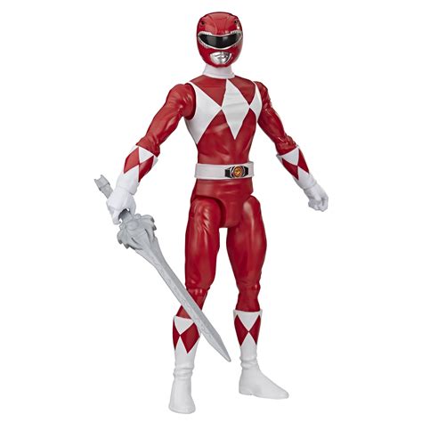 Power Rangers Mighty Morphin Red Ranger 12-Inch-Scale Action Figure ...
