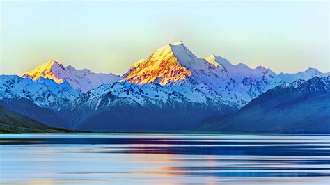 Aoraki Mount Cook New Zealand 5K Wallpapers | HD Wallpapers | ID #19642