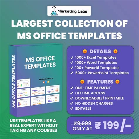 Largest Collection of MS Office Templates - Marketing Labs