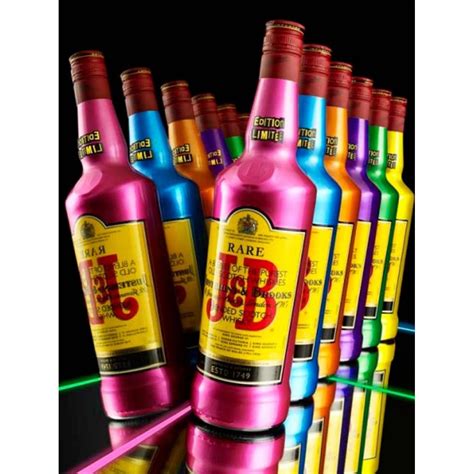 уиски Джей енд Би 700мл цветна бутилка