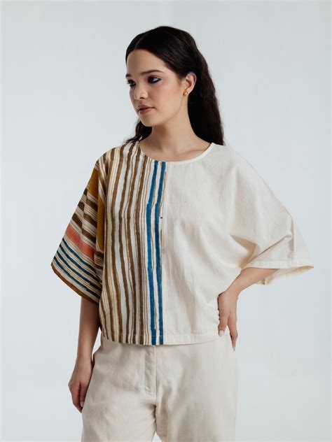 Half And Half Top – Rias Jaipur