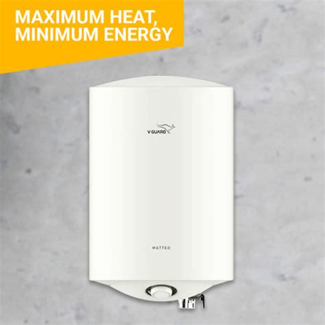 V-Guard Matteo 15 L 15 L Storage Water Geyser Rust-Proof ABS Body | BEE ...
