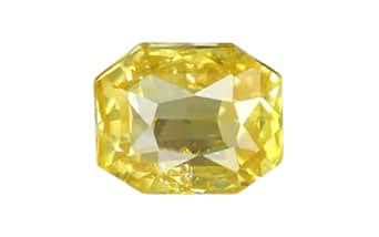 VDesign 7.5 Carat Sri Lankan Ceylon Yellow Sapphire Stone Pukhraj ...
