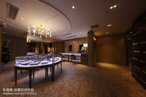 品牌珠宝店装修设计案例-杭州众策装饰装修公司