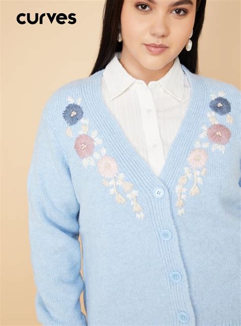 Buy Women Floral Embroidered Cardigan Online at just Rs. 1899.0 ...