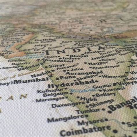 Detailed World Map Poster 的图像结果