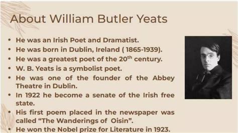 W.B.Yeats Poems.pptx