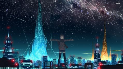 Anime Cityscape Wallpapers - Top Free Anime Cityscape Backgrounds ...