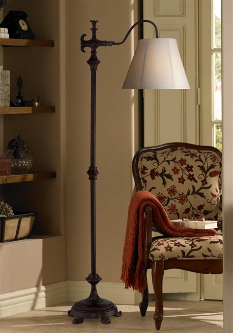 Hancock Traditional Bronze Downbridge Floor Lamp | Floor lamps living ...