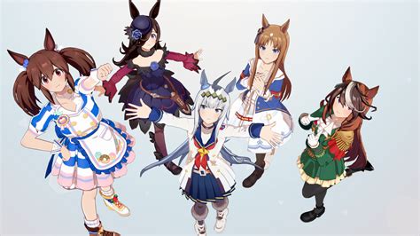 Glossy Update for 23 Uma Musume Hair mods Mod for THE IDOLM@STER ...