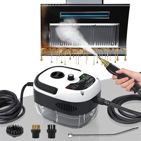Steam Cleaners, 2500W Portable Steam Cleaner Handheld 6 Speeds for Home ...