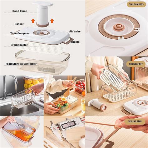 AYYOYYOY Vacuum Seal Containers - Marinade and Keep Food India | Ubuy