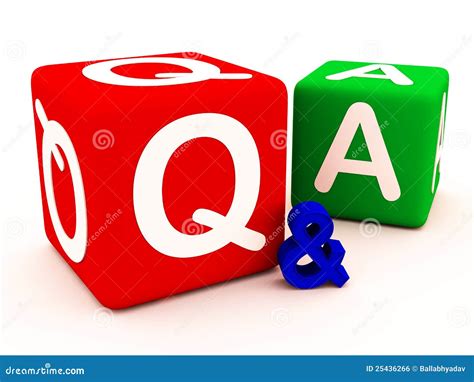 Q&a Questions Answers and Doubts Stock Illustration - Illustration of ...