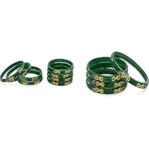 Buy AFAST Elegant Glass Bangle Combo | Classic Chudi Set For Women ...