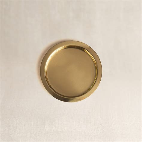 Brass Dhakkan Plate (Set of 2)