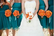 Teal And Orange Wedding Ideas by Wedding Color Combinations You Need To Try In 2015 Teal And Orange Wedding Ideas