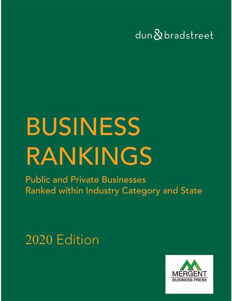 D&B Business Rankings – Mergent