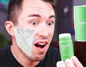 K3NTERPRISES Green Tea Cleansing Mask Blackheads Stick for Men and ...