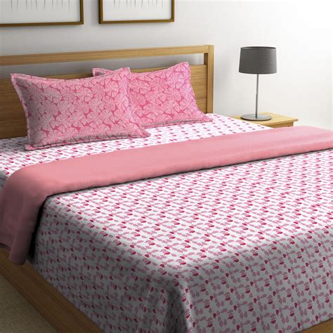 Buy PORTICO Alpha Plus Printed Cotton Bed In A Bag - Set Of 4 Pcs. from ...