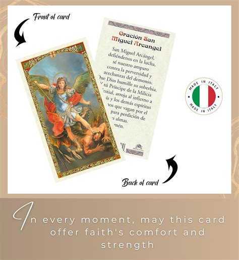 Trendzeen Tarjeta De San Miguel Arcangel - 5 Spanish India | Ubuy