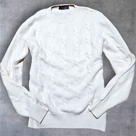 定価36万 ベビーカシミヤ100% ロロピアーナ Loro Piana 極上の肌触り セーター ニット 長袖 クルーネック 52 XL相当 ...