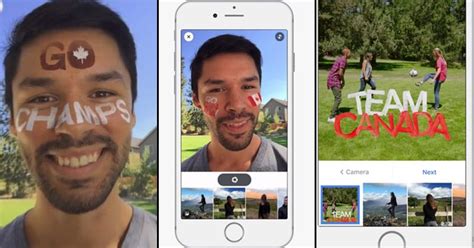 Facebook Copies Snapchat Filters And Stickers