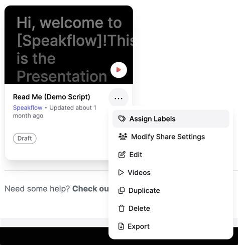Image result for Script Talking Label