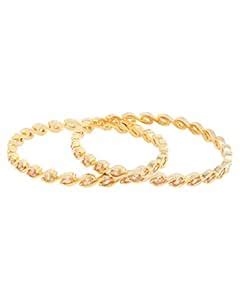 Buy Voylla Gold CZ Brass Oval Cut Gems Bracelet at Amazon.in