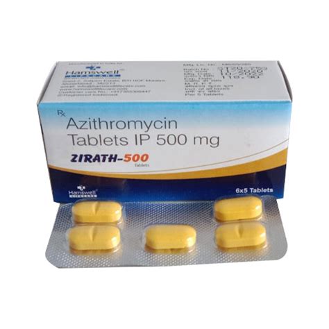 ZIRATH-500 Tablets Hamswell Lifecare
