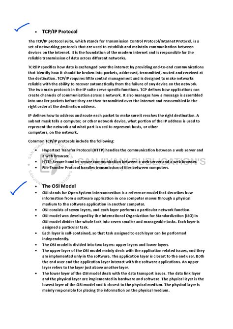 DCN Sanjivani - Key Concepts and Protocols Overview - Studocu