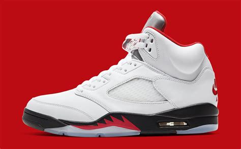 スニーカー AIR JORDAN 5 RETRO FIRE RED 27.0