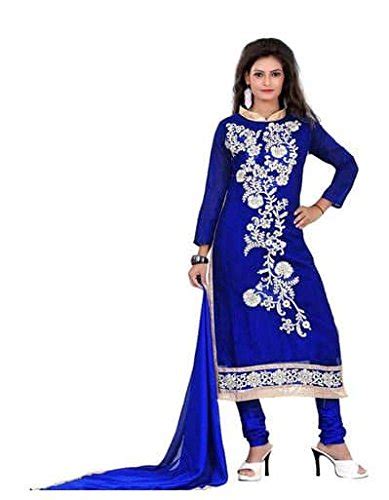 Buy HEERAM FASHION Women's Women's Chanderi Unstitched Salwar Suit ...
